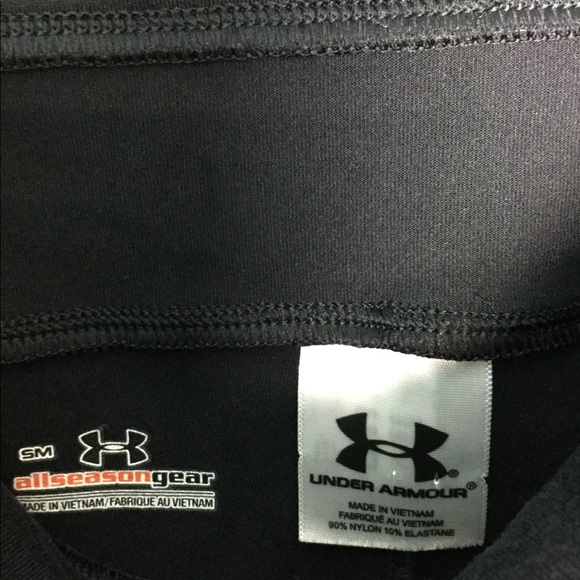 Under Armour S Capris Pants Yoga Leggings Black - Picture 3 of 6